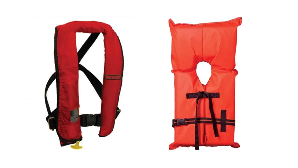 The Five Different Types of Personal Flotation Devices (PFDs