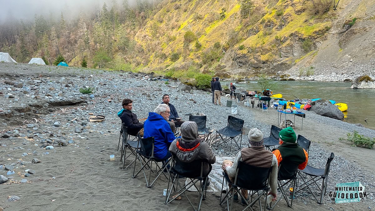 Camping at Lynch Bar on the Illinois River