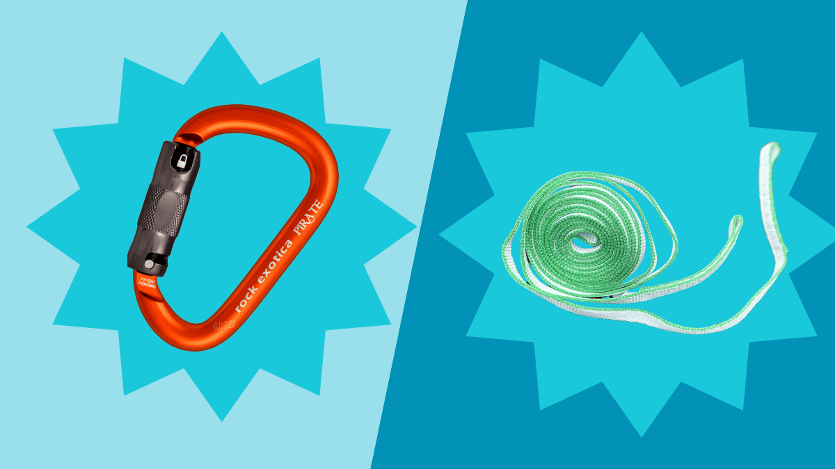 Flipline and Carabiner