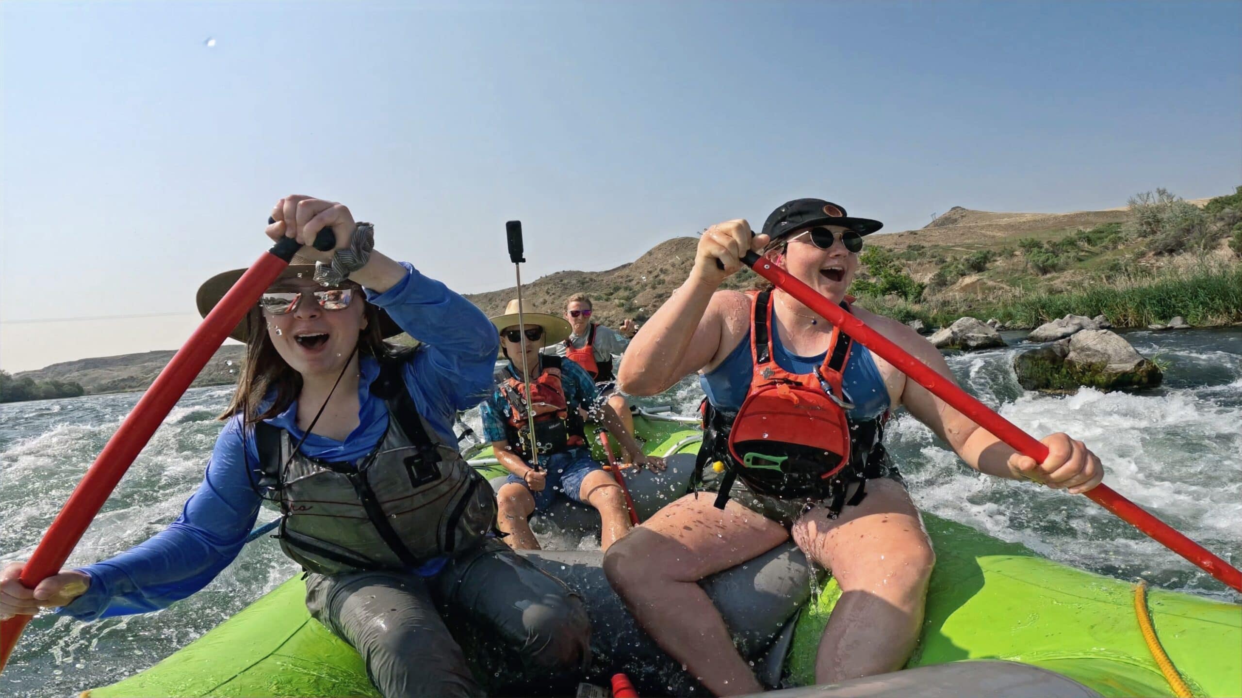 All Smiles on the Snake River!